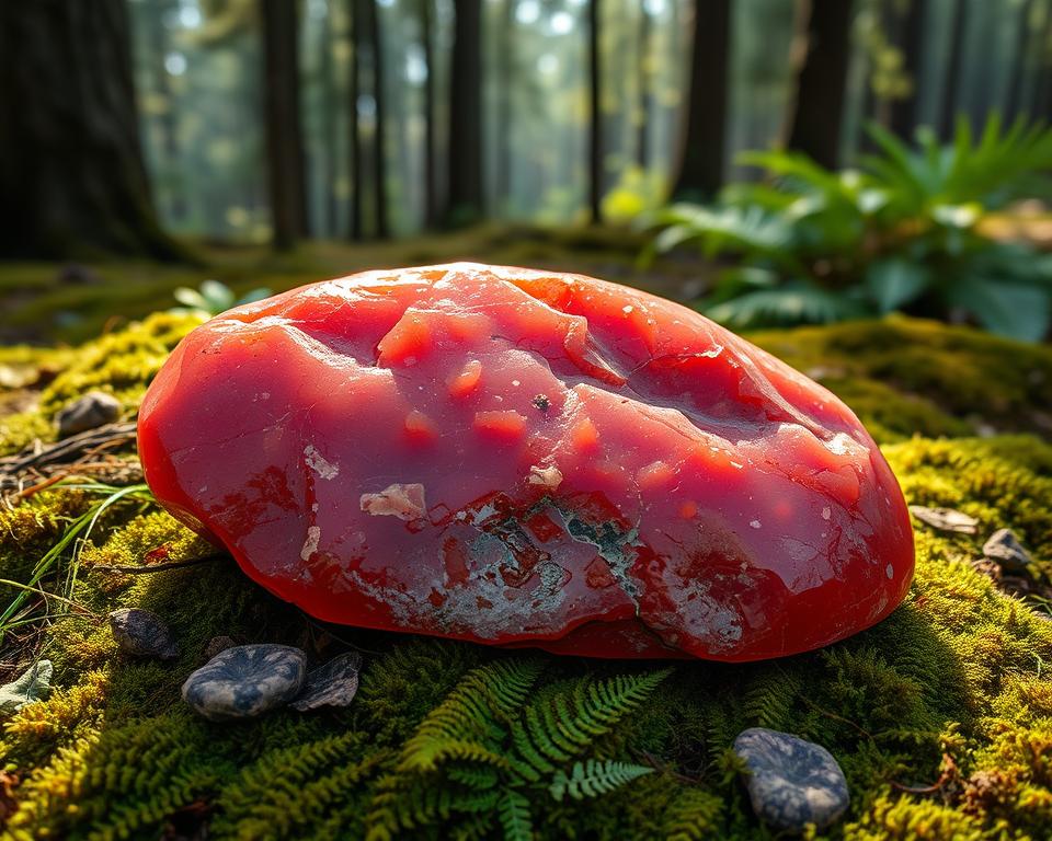 Roter Jaspis Kraftstein