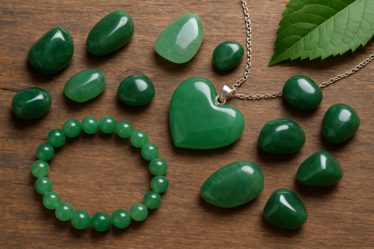 Die Magie grüner Halbedelsteine